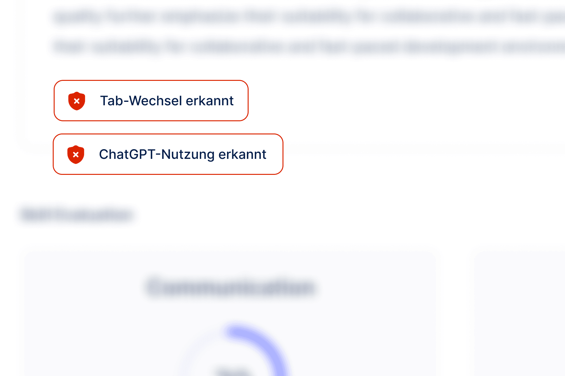 Fortschrittliche Betrugserkennung für faire Einstellungen