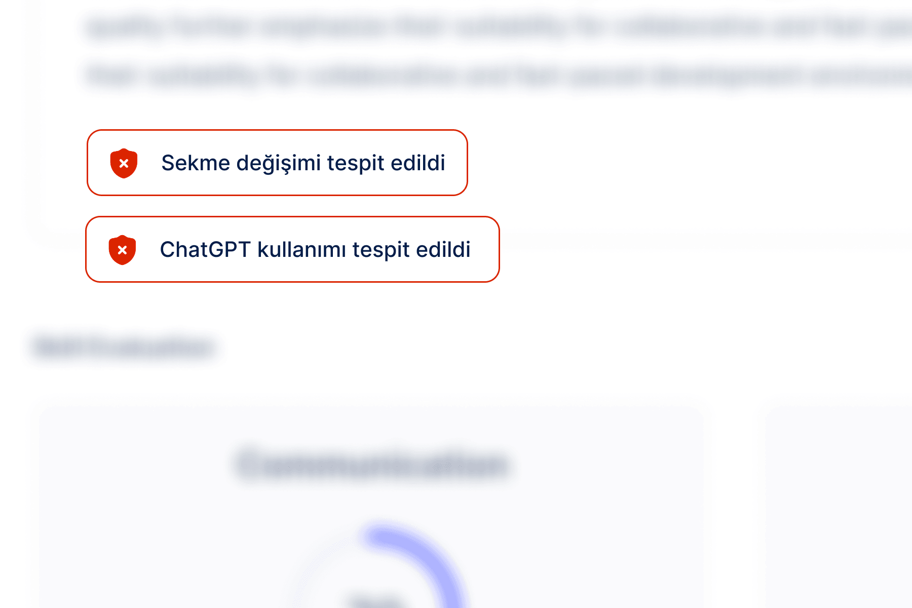 Adil işe alım için gelişmiş kopya tespiti